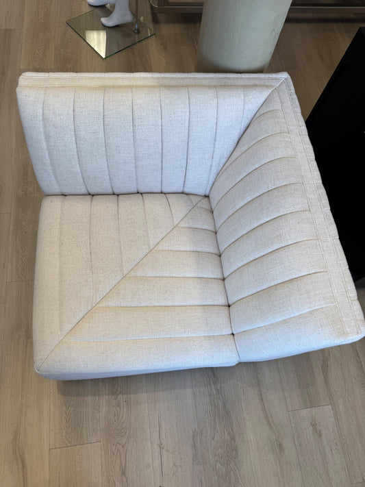 Four Hands Augustine Light Brown Corner Chair