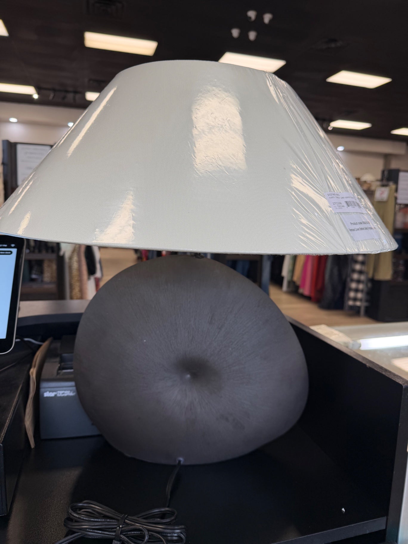 Four Hands Dimple Lamp Tapered Shade