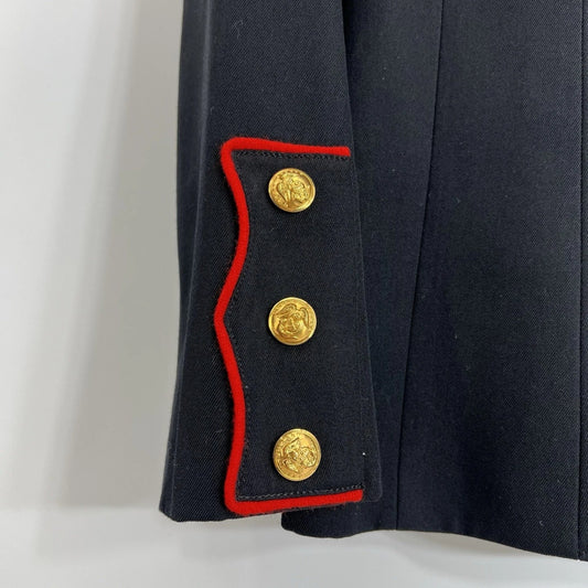 USMC Womens Dress Blues Uniform Coat Jacket Size 4R Marine Corps DSCP USA