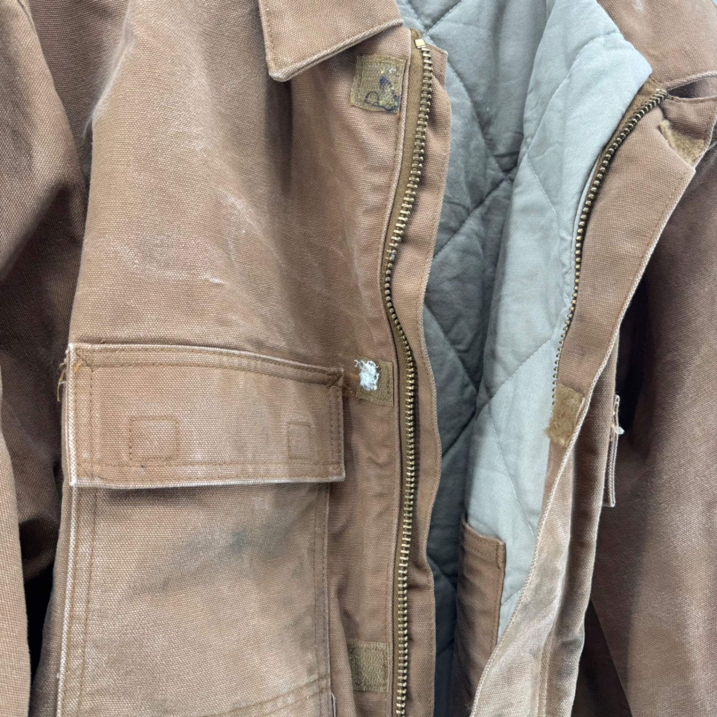 Carhartt Brown FR Jacket Flame Resistant Sz 2XL