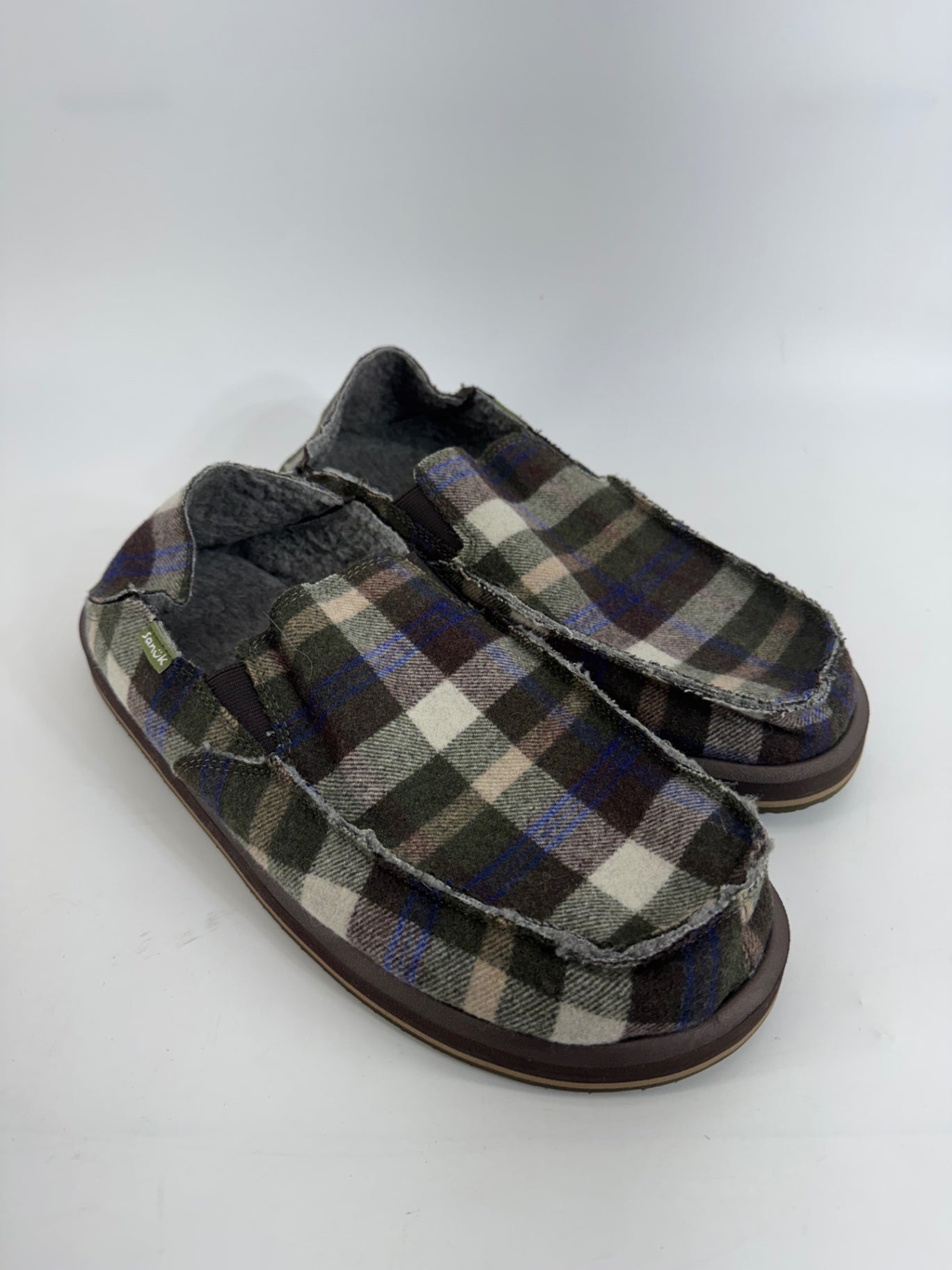 Sanuk Multicolor Plaid Shoes