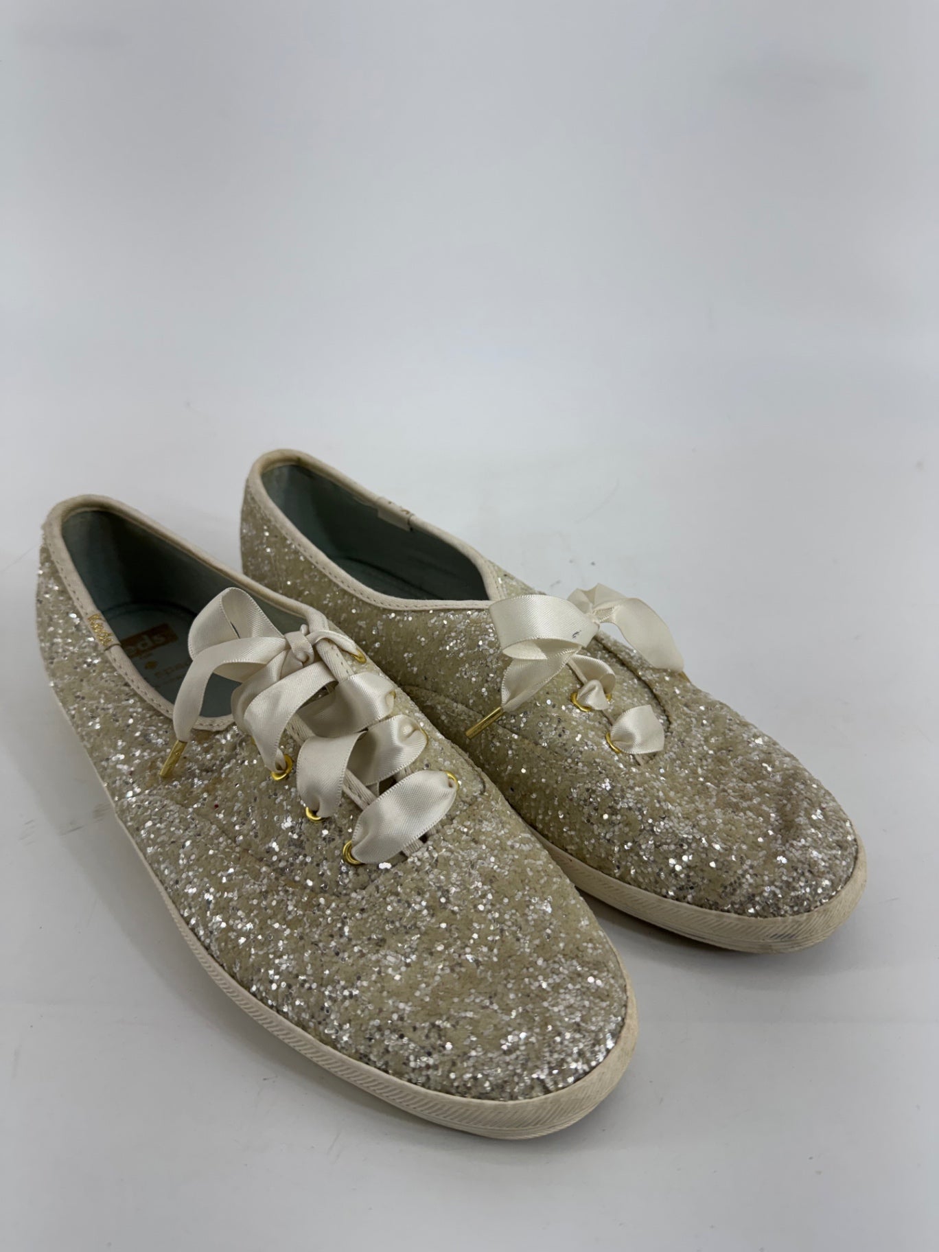 Kate Spade Gold Glitter Shoes