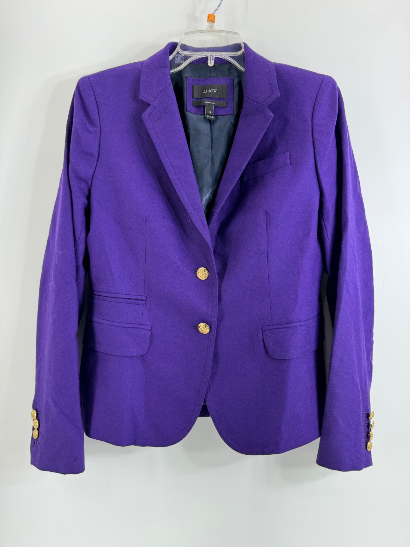 J. Crew Purple Suit Jacket