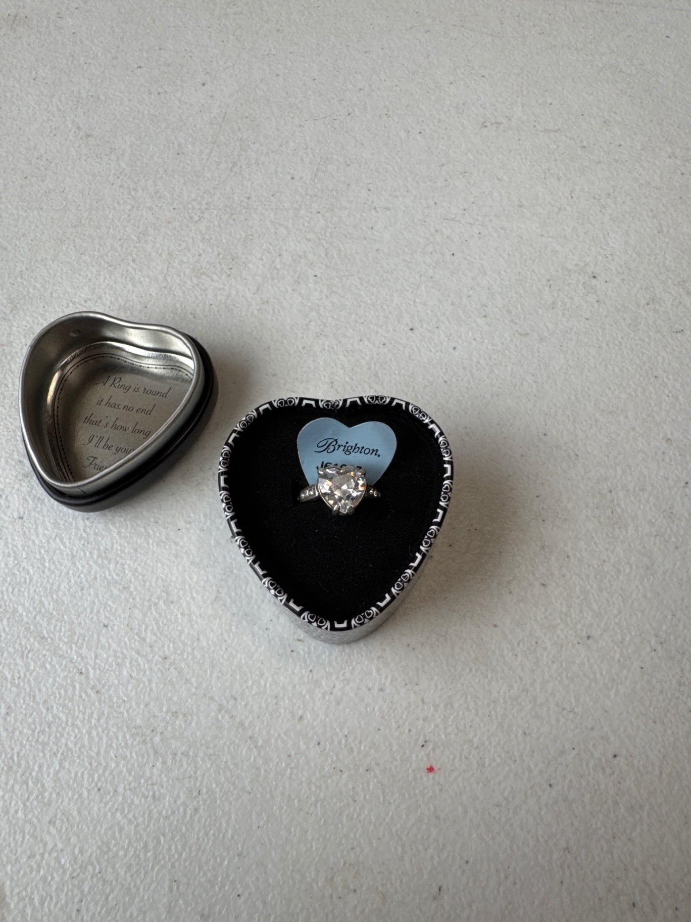Brighton Heart Stone Ring