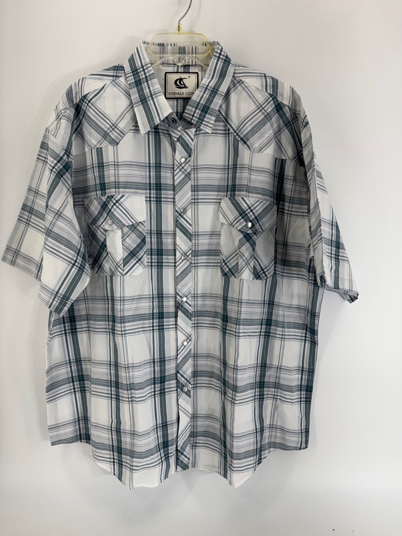 Coevals Club Blue/White Button Up