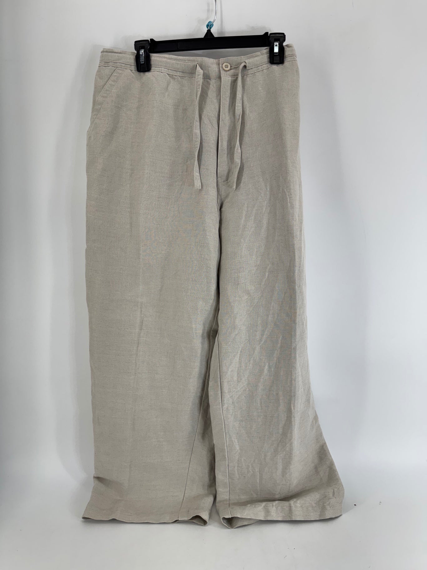 Cubavera Beige Linen Blend Pants