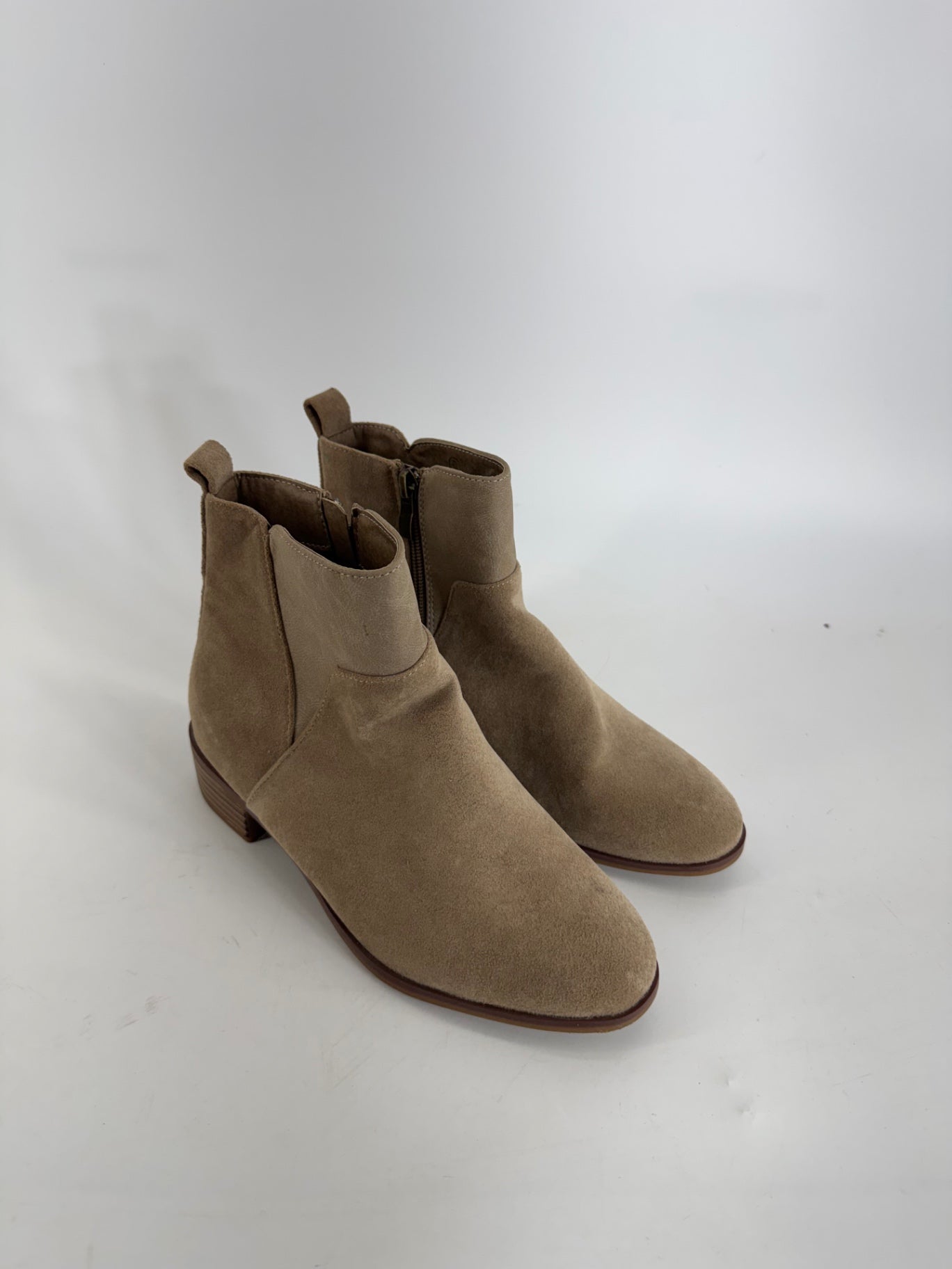 Rebel Taupe Ankle Boots