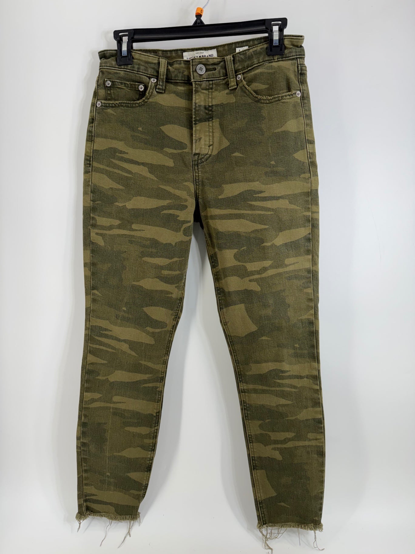 Lucky Brand Olive Camo Pants