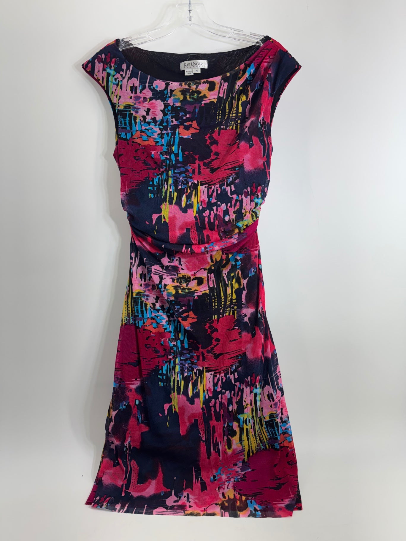 Kay Unger Multi Color Dress