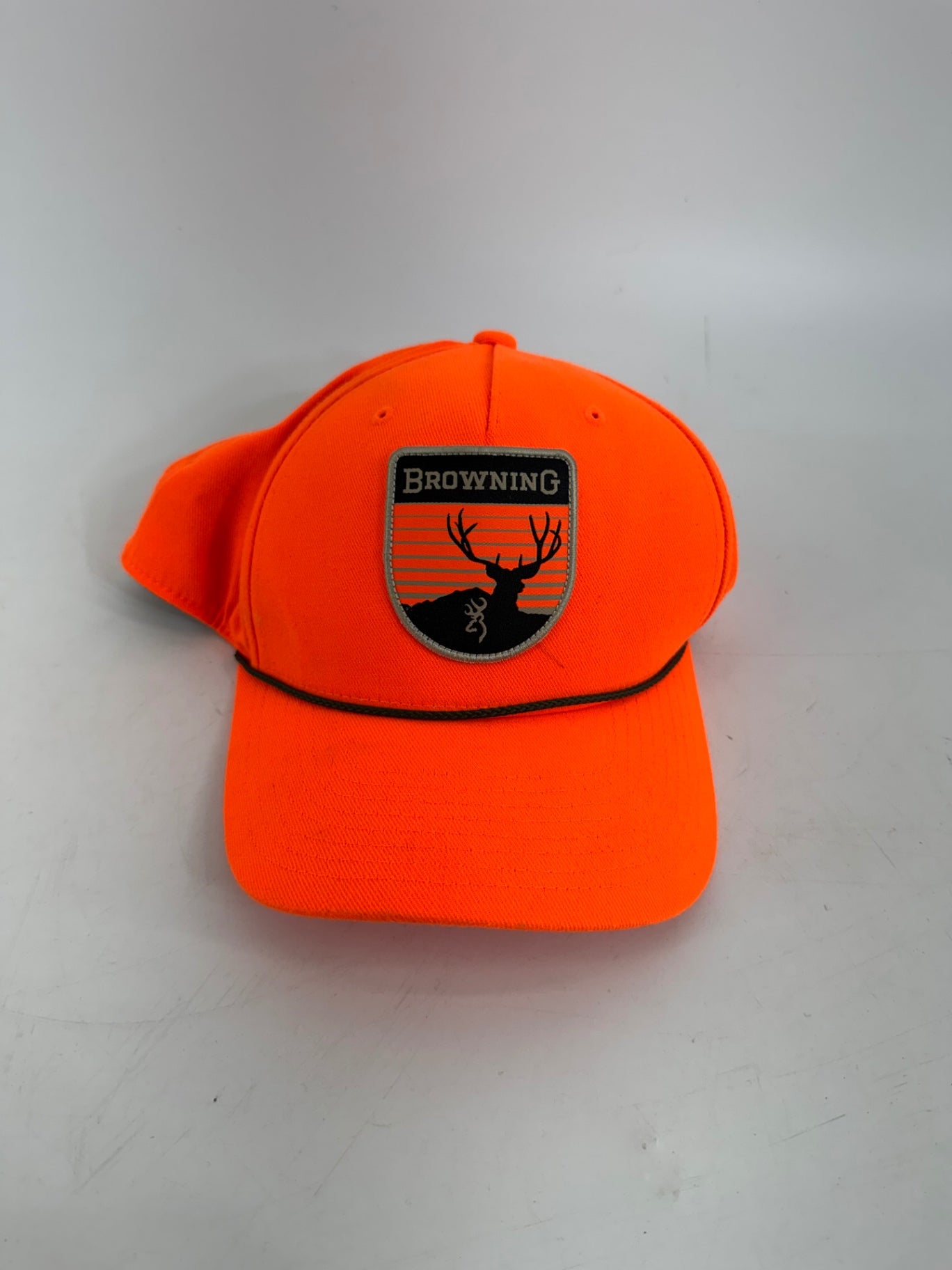 Browning Orange Logo Hat