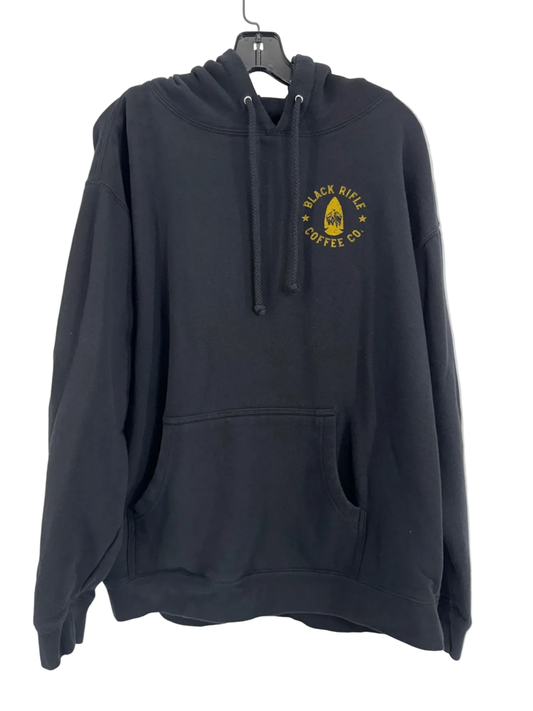 Black Rifle Coffee Co. Black Tactisquatch Pullover Hoodie Size Lg