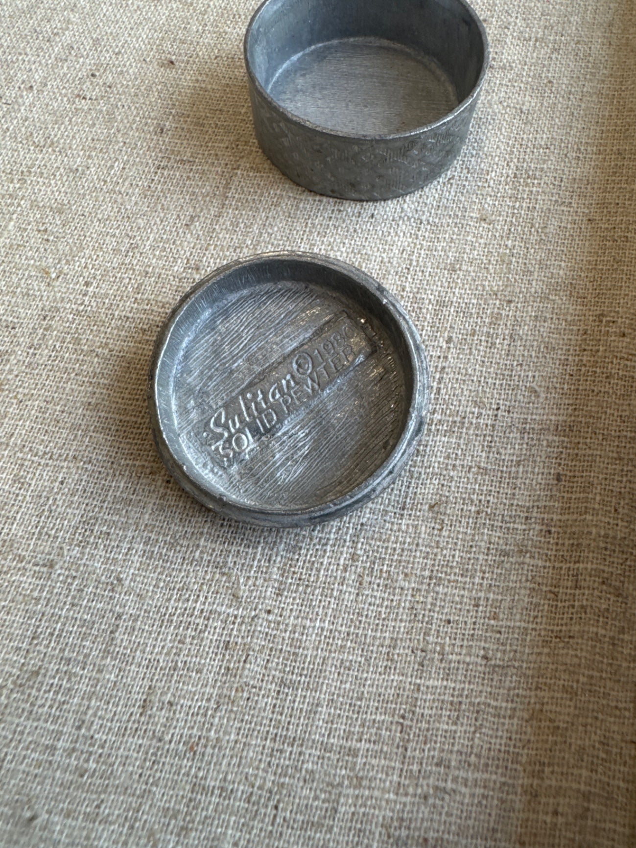 Sultan Pewter Box