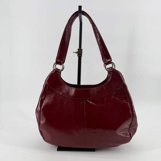 Coach Red Patent Leather multi-compartment bag