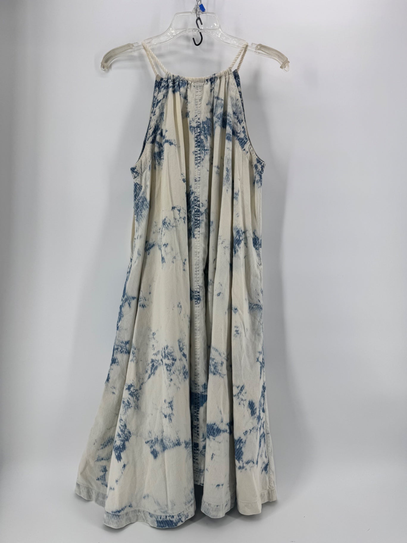 Holding Horses Denim Tie Dye Tank Dress