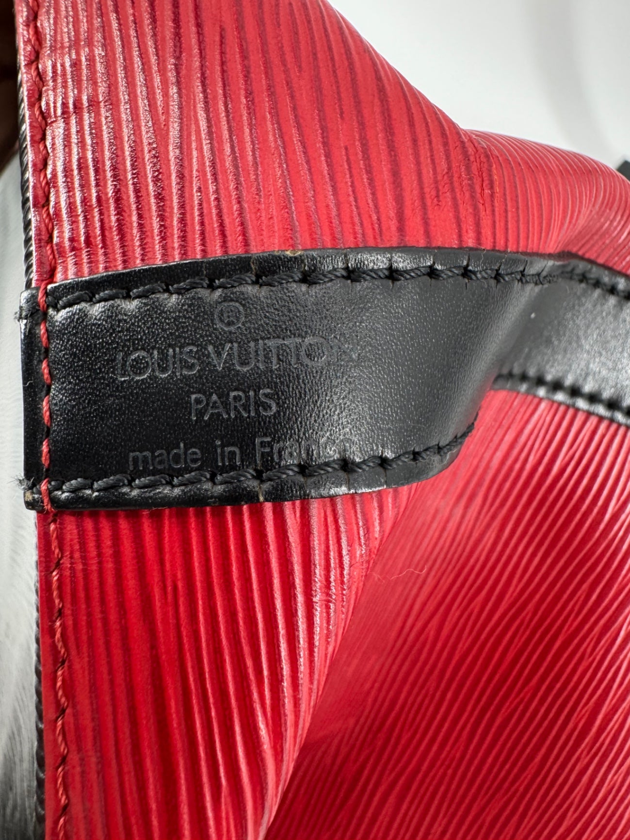 Louis Vuitton Epi Noé GM Red