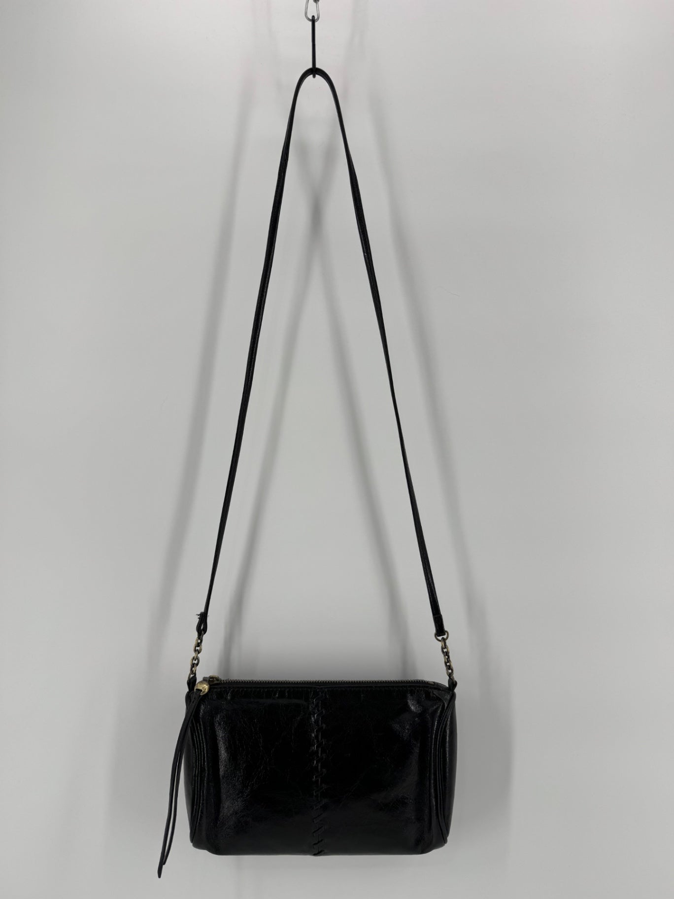 Hobo Black Leather Purse