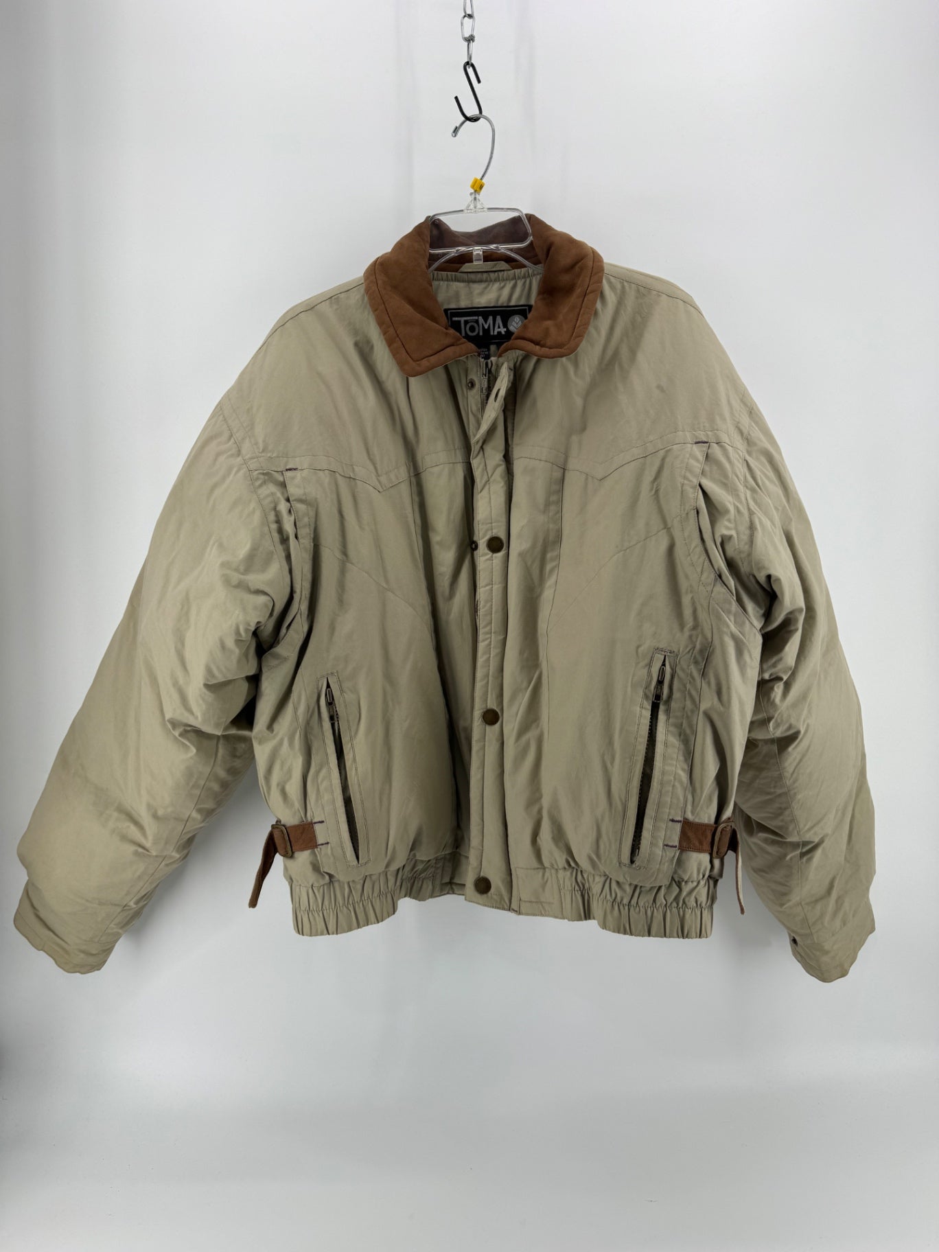 TOMA Beige Puffer Jacket