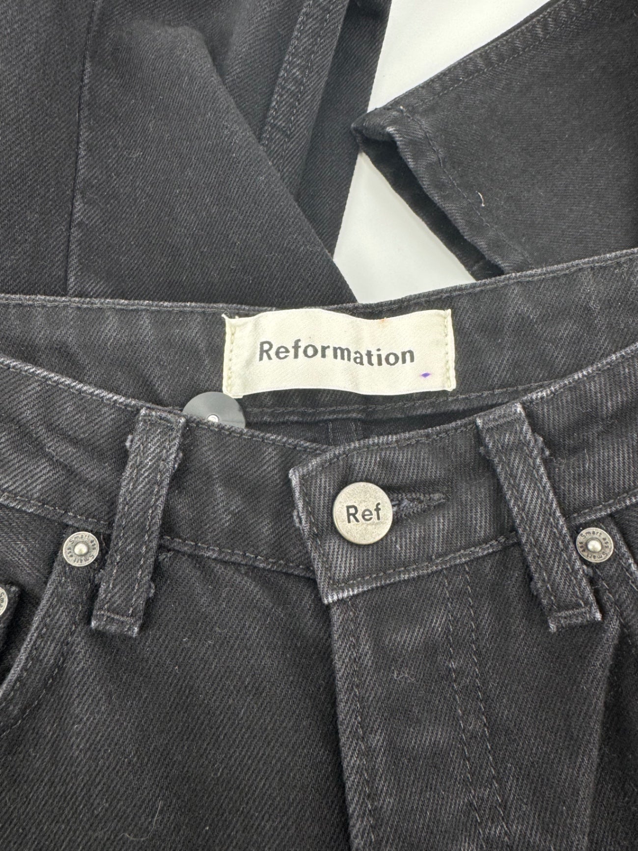 Reformation Black Jeans