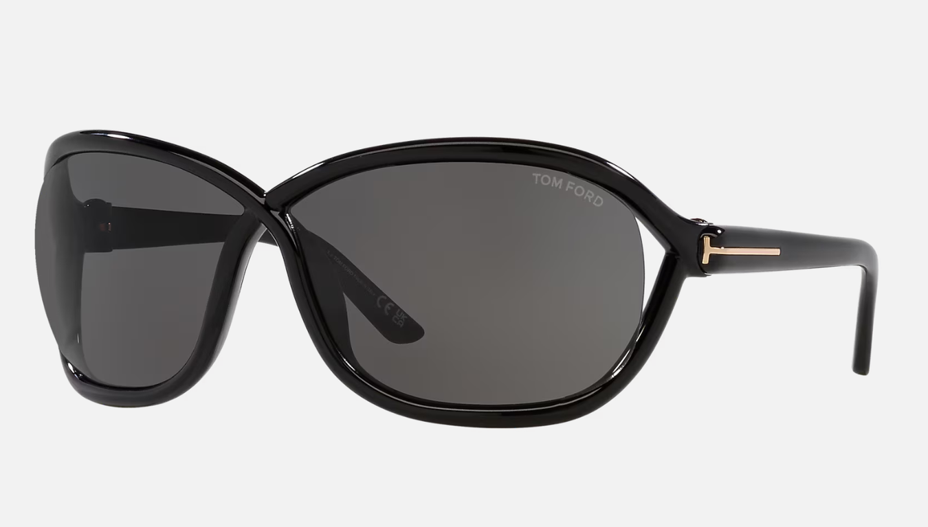 Tom Ford Women Sunglasses FT1069 Fernanda 01A 68 - Shiny Black Sunglasses