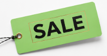 Green Tag Sale