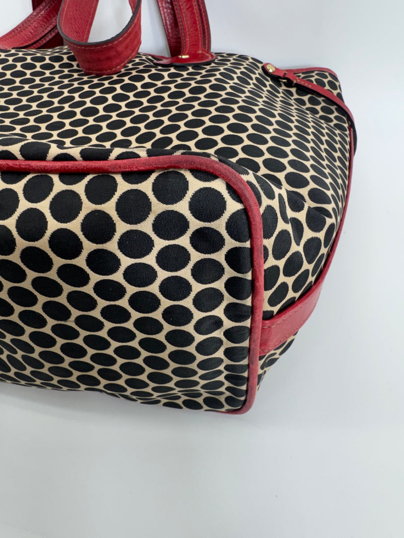 MiaBossi Diaper bag Beige and Red