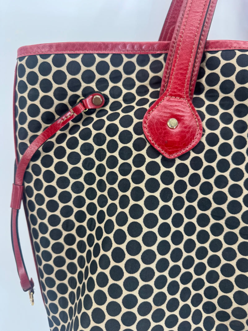 MiaBossi Diaper bag Beige and Red