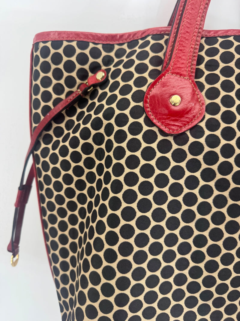 MiaBossi Diaper bag Beige and Red
