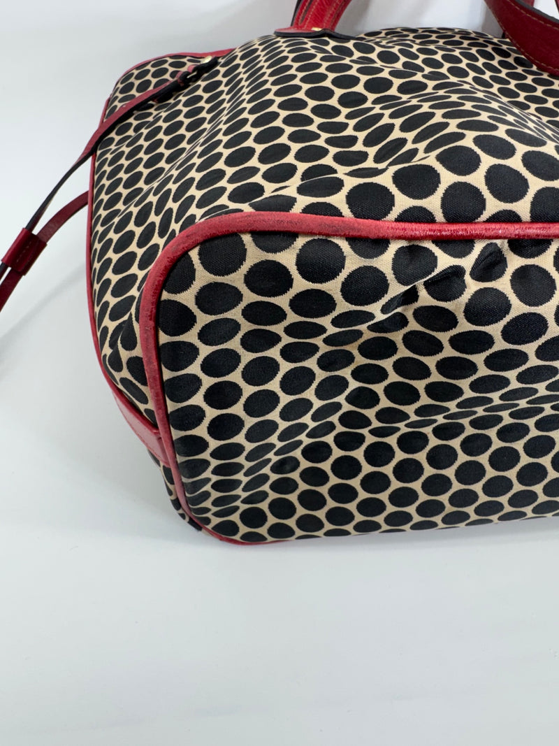 MiaBossi Diaper bag Beige and Red