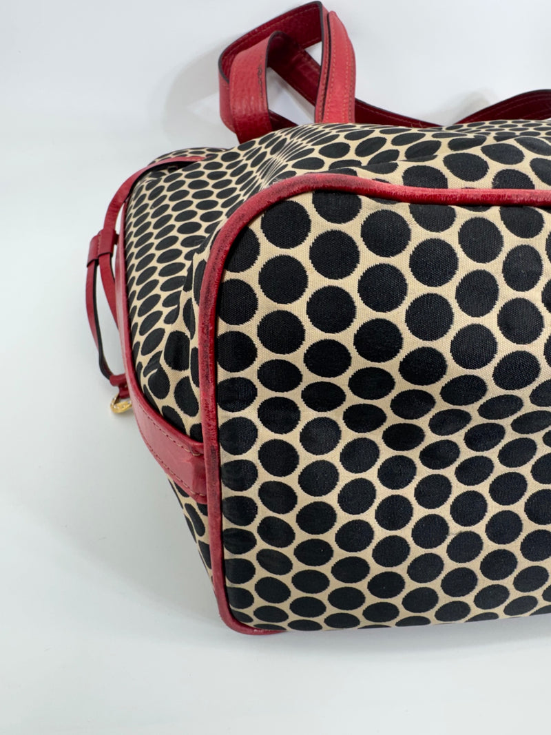 MiaBossi Diaper bag Beige and Red