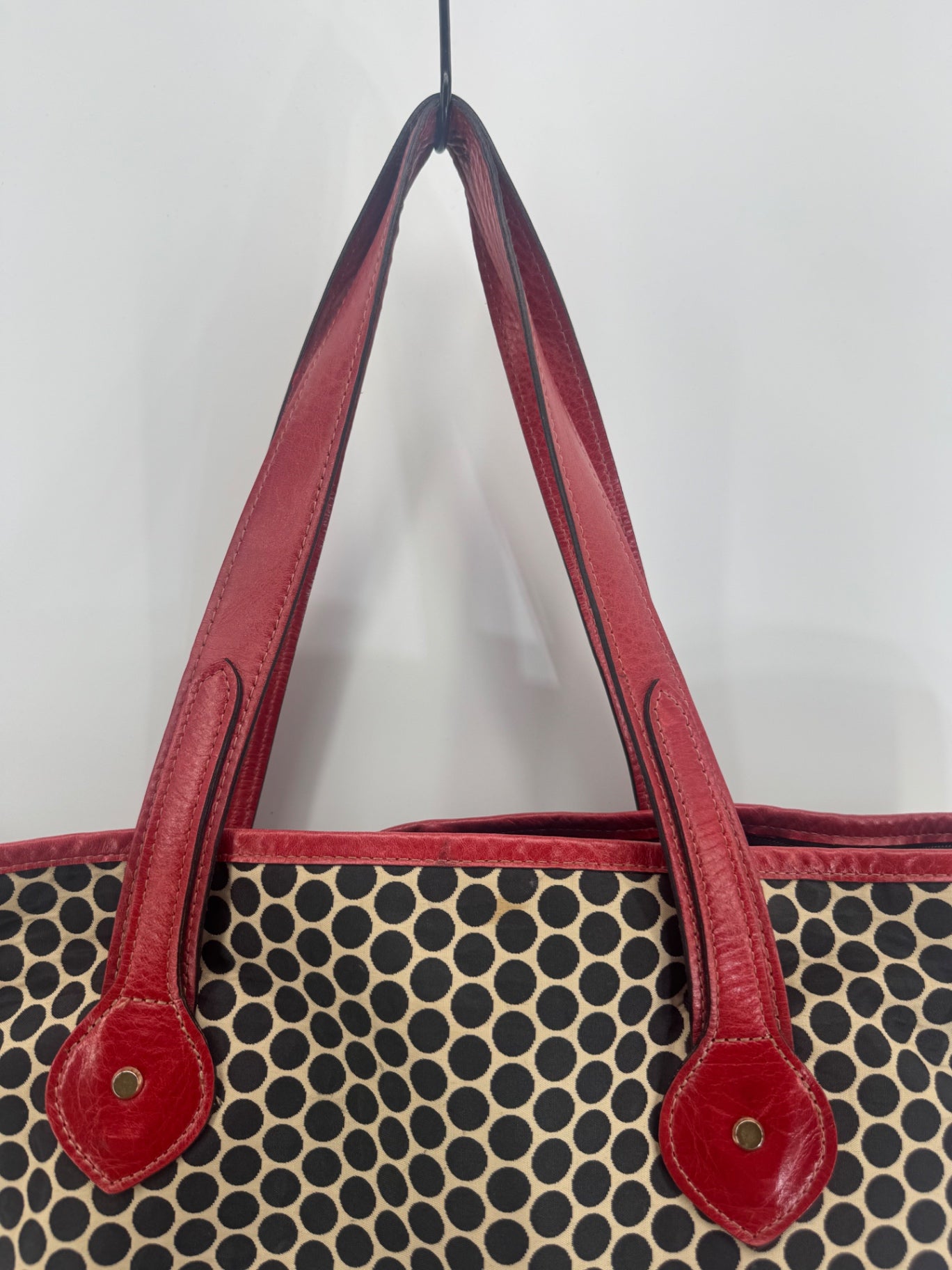 MiaBossi Diaper bag Beige and Red