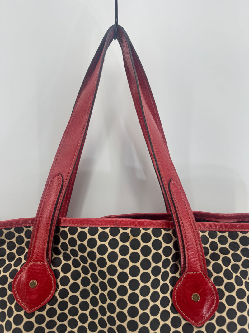 MiaBossi Diaper bag Beige and Red
