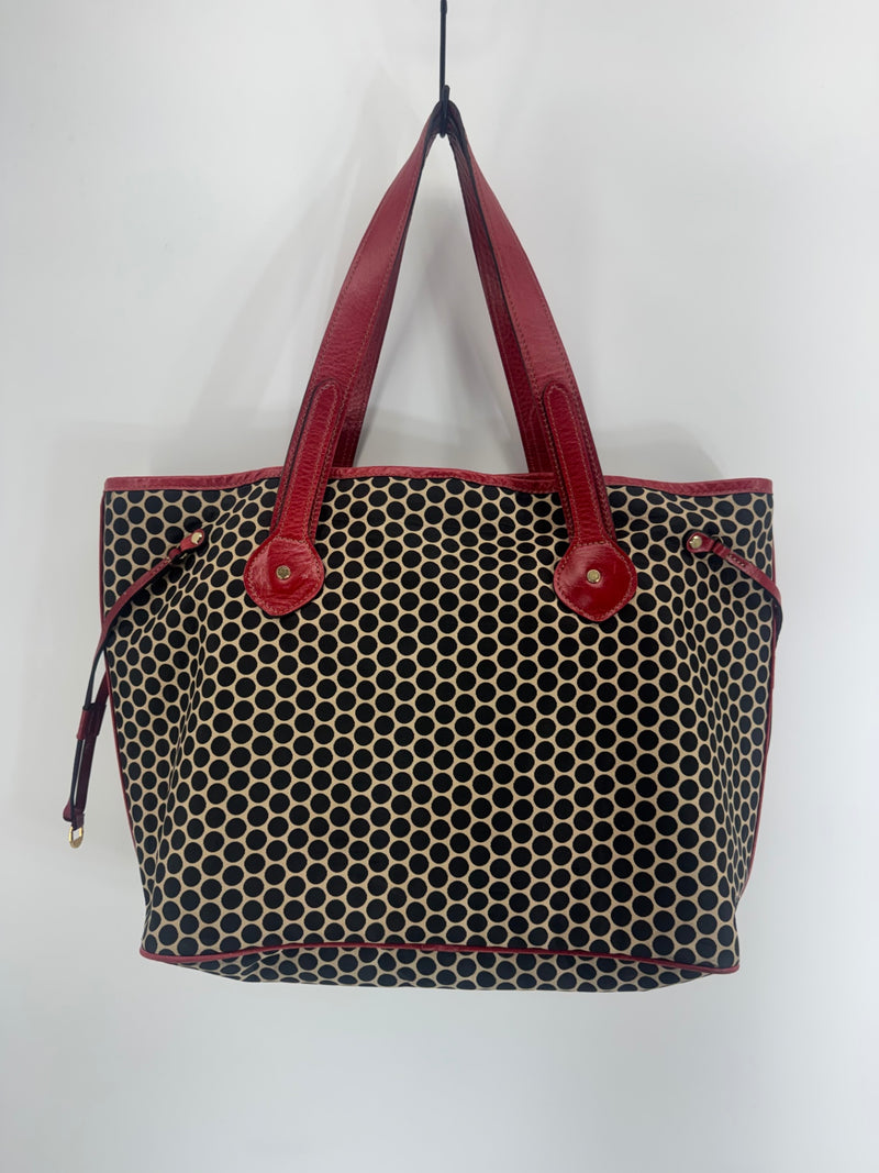 MiaBossi Diaper bag Beige and Red