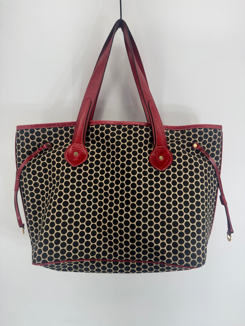 MiaBossi Diaper bag Beige and Red