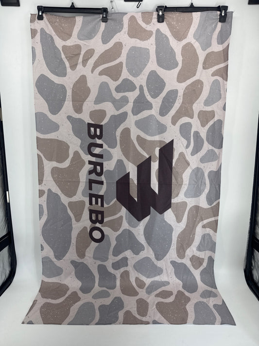 NEW BURLEBO CAMO TOWEL 34”x60”