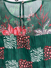 Bhanuni by Jyoti Print Dress Multicolor Size Medium