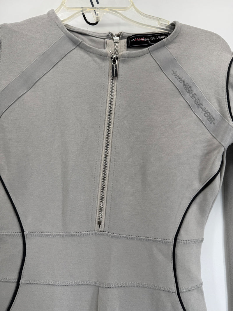 Manière De Voir Gray Jumpsuit Sz M