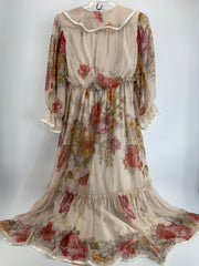 The J. Peterman Company Silk Floral Dress