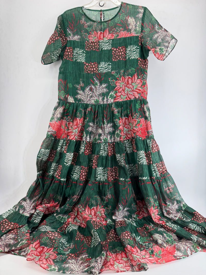 Bhanuni by Jyoti Print Dress Multicolor Size Medium