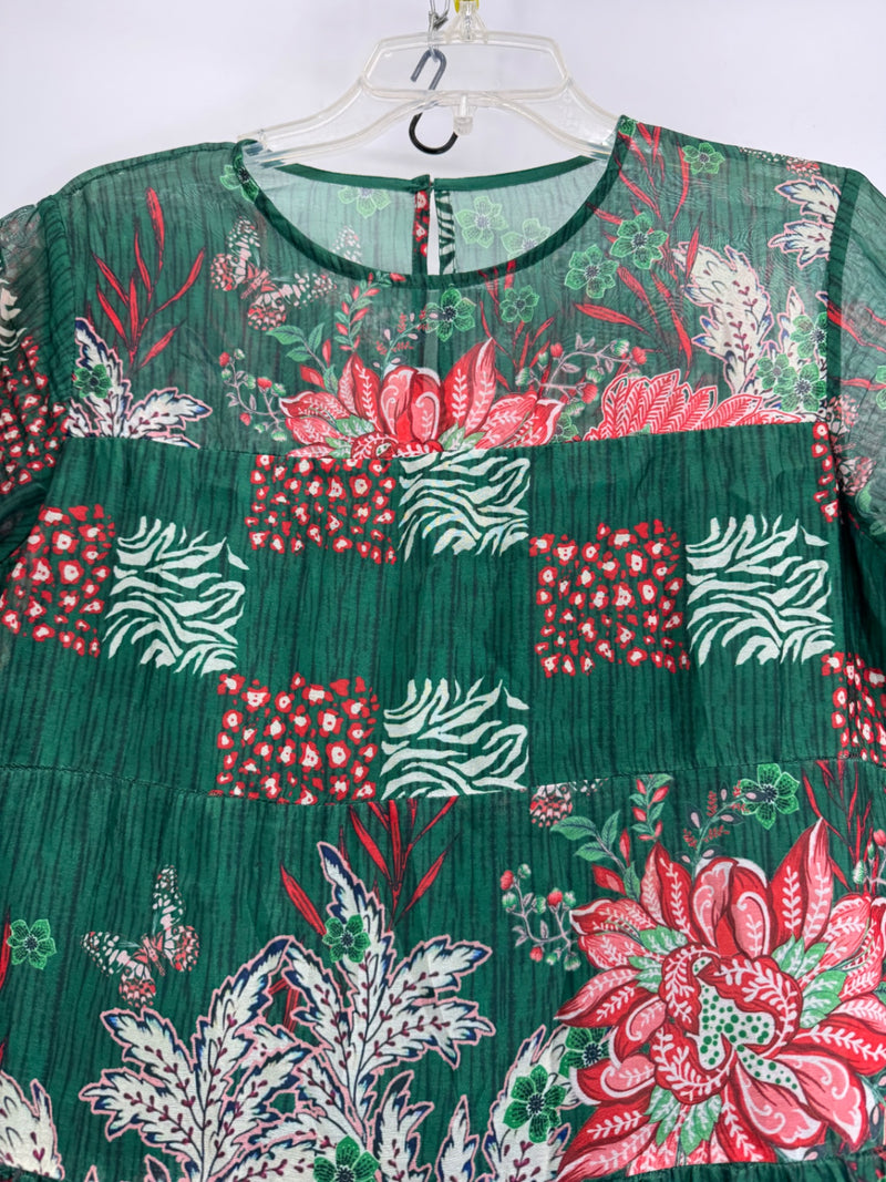 Bhanuni by Jyoti Print Dress Multicolor Size Medium