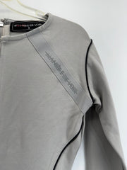 Manière De Voir Gray Jumpsuit Sz M