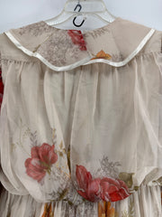 The J. Peterman Company Silk Floral Dress
