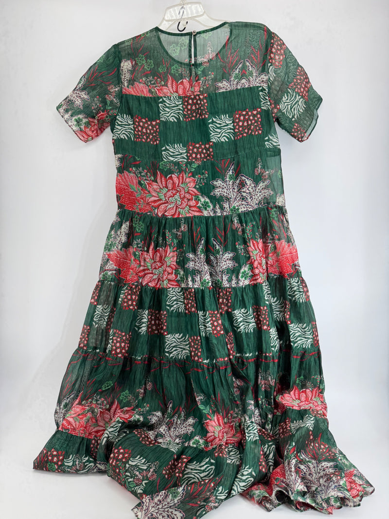 Bhanuni by Jyoti Print Dress Multicolor Size Medium