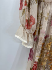 The J. Peterman Company Silk Floral Dress