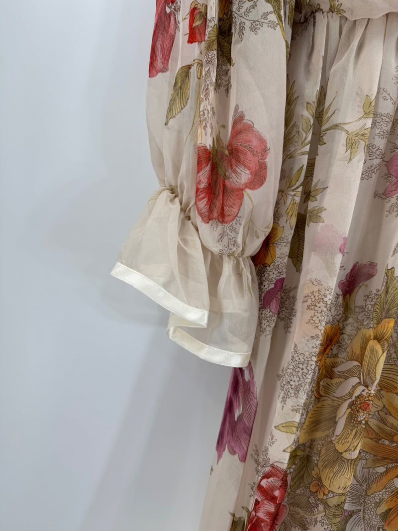 The J. Peterman Company Silk Floral Dress