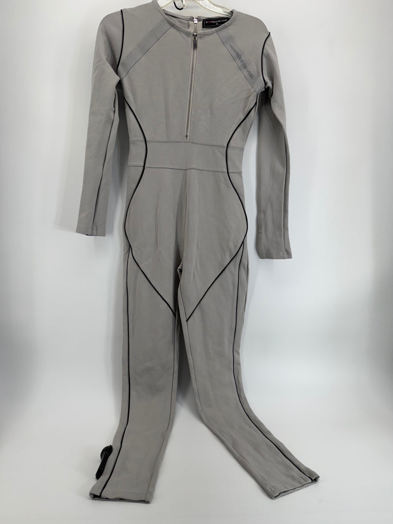 Manière De Voir Gray Jumpsuit Sz M