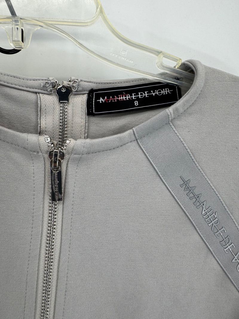 Manière De Voir Gray Jumpsuit Sz M