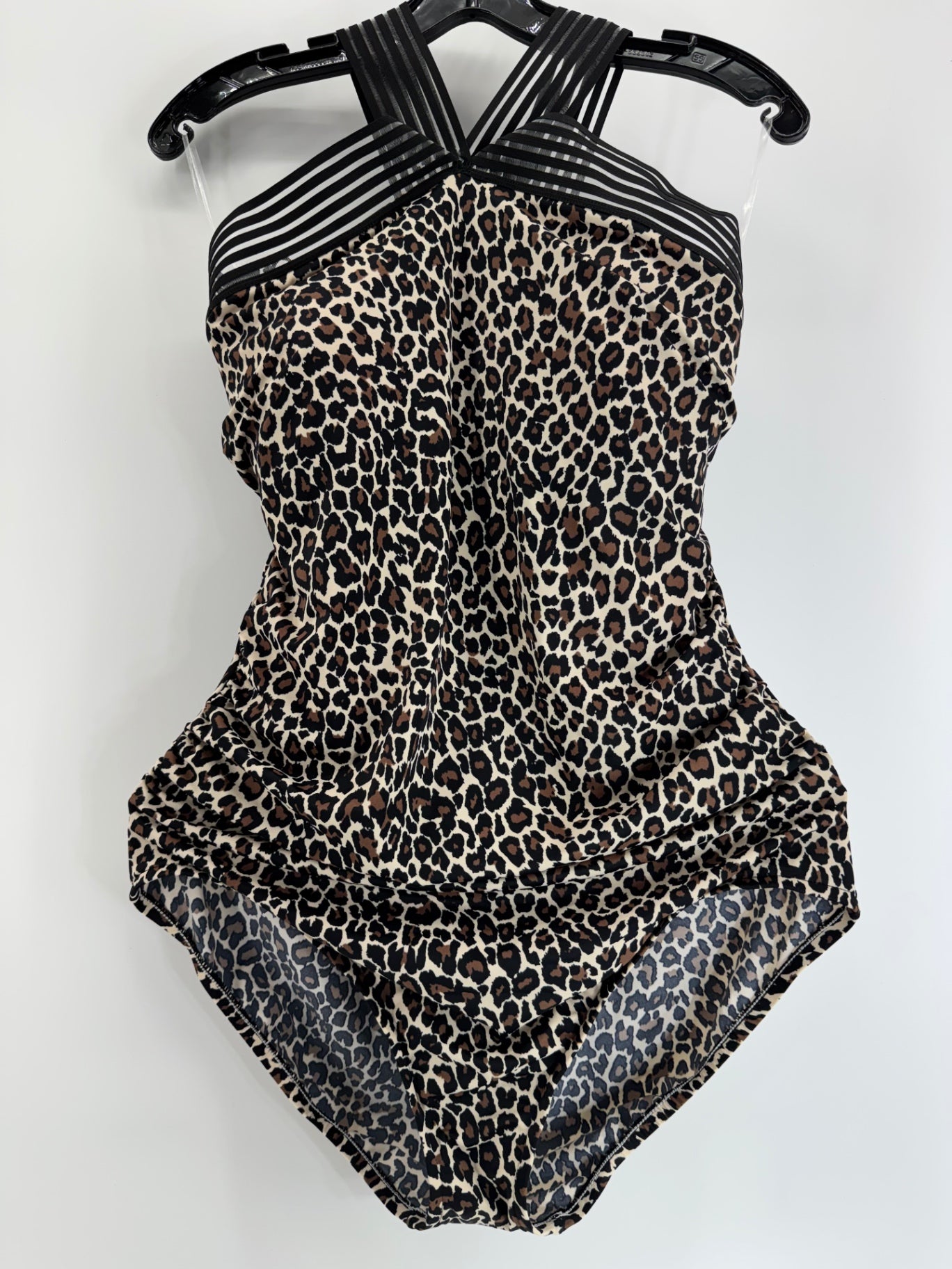 Aqua Green Leopard Print Swimsuit