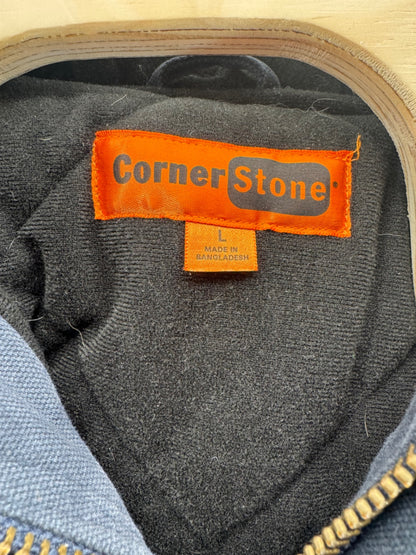 Corner Stone AT&T Duck canvas blue jacket sz.L