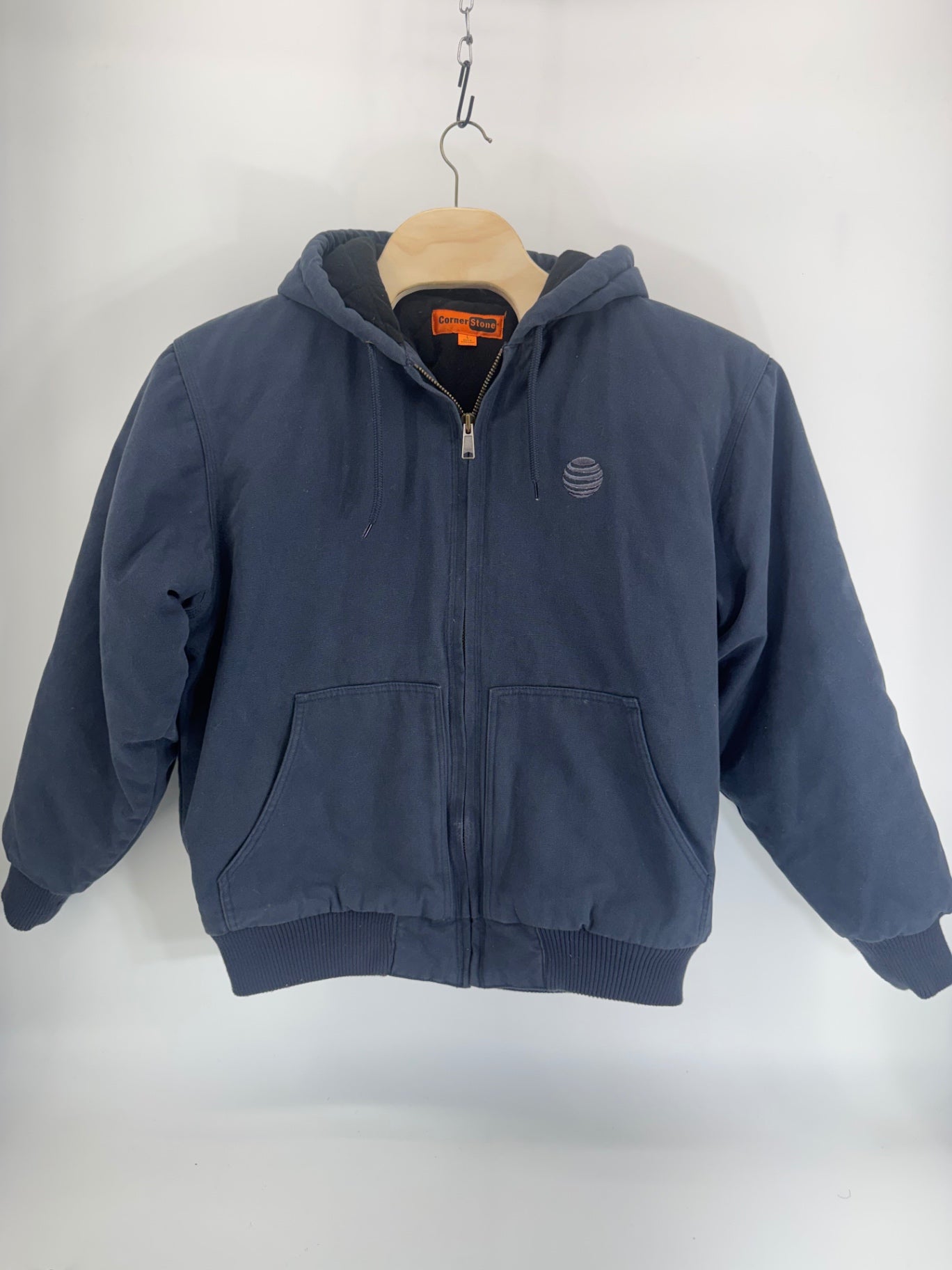 Corner Stone AT&T Duck canvas blue jacket sz.L