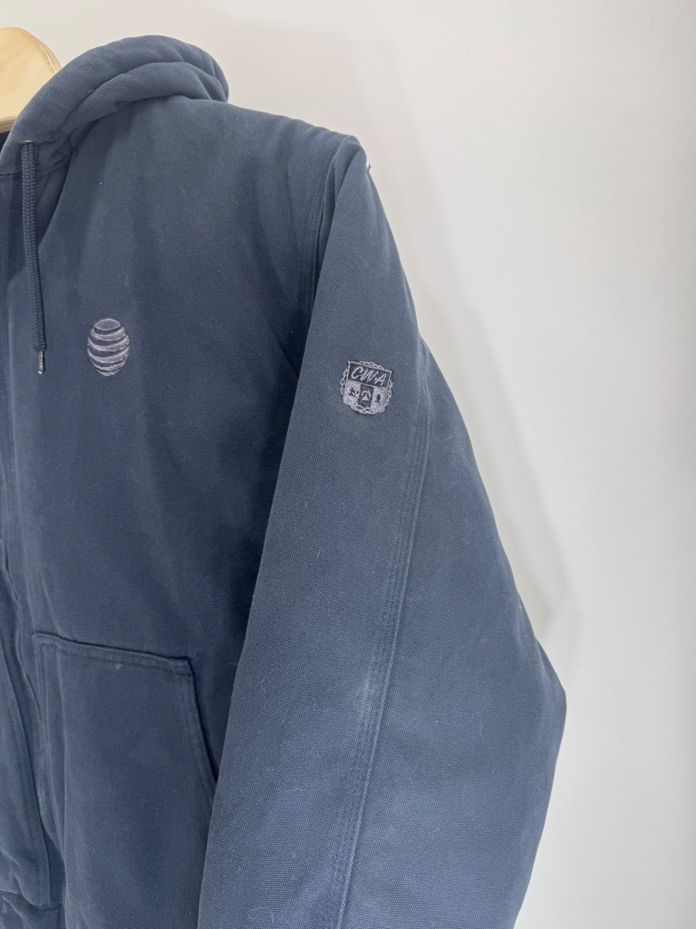 Corner Stone AT&T Duck canvas blue jacket sz.L